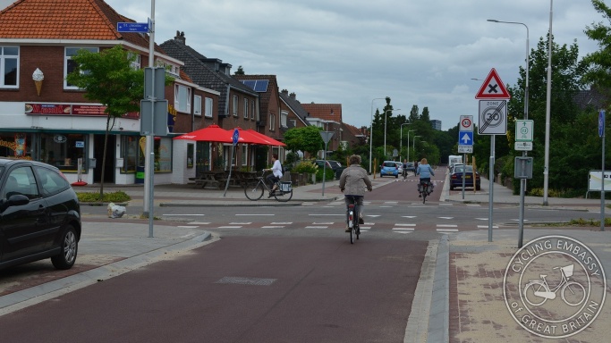 Low traffic residential streets Nijmegen NL
