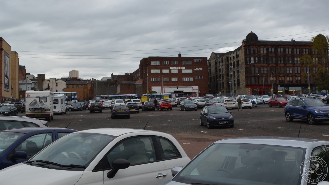 Glasgow City Centre surface car parking