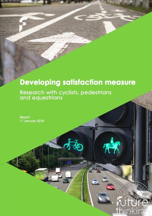 Developing satisfaction measure Research with cyclists, pedestrians and equestrians